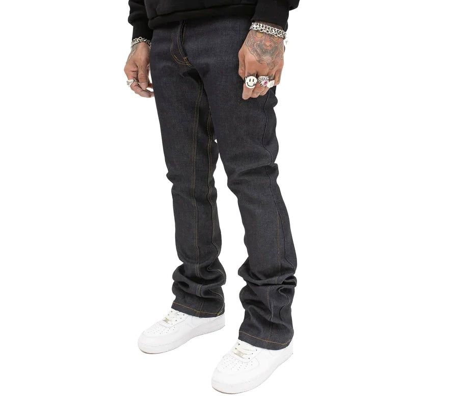 MINT CREW FLARE DENIM PANT (WASH READY)